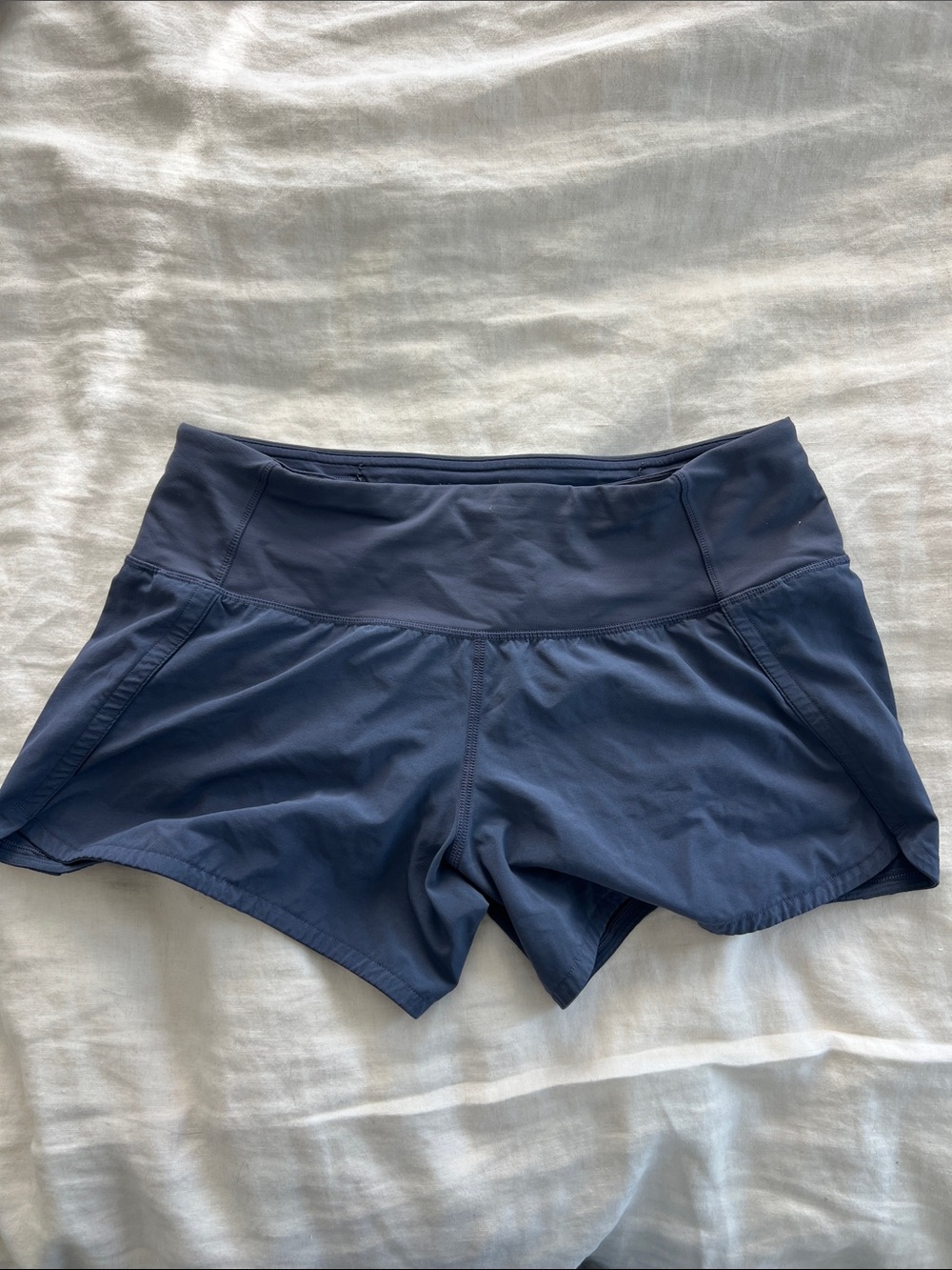 Lululemon Run Times Short II *4" Cadet Blue Sz 4 $58